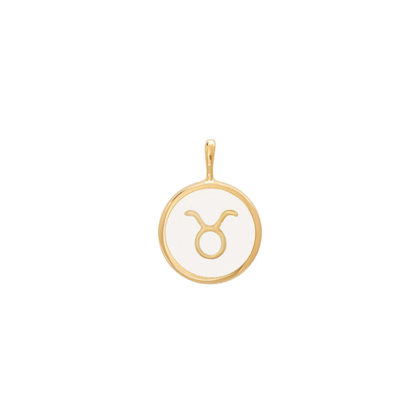 float Zodiac Necklace Pendant Gold – Taurus